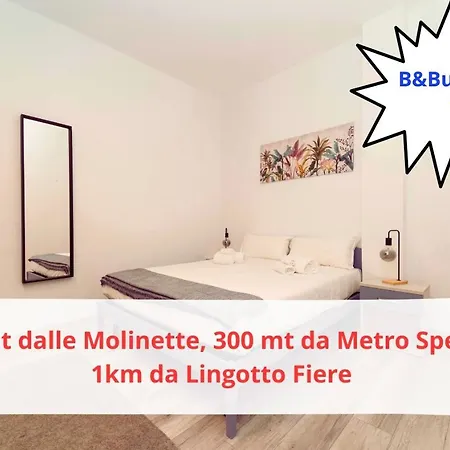 Apartment 1 B&business - 50 Mt Dalle Molinette, 300 Mt Da Metro Spezia, 1k M Da Lingotto Fiere